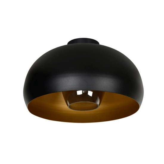 SHARAN Plafon Ø 38 cm 1xE27 czarny 30186/38/30 Lucide - zdjęcie dodatkowe 2